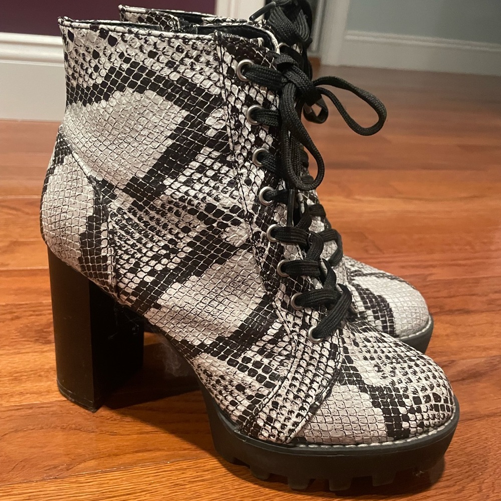 Snakeskin Boots